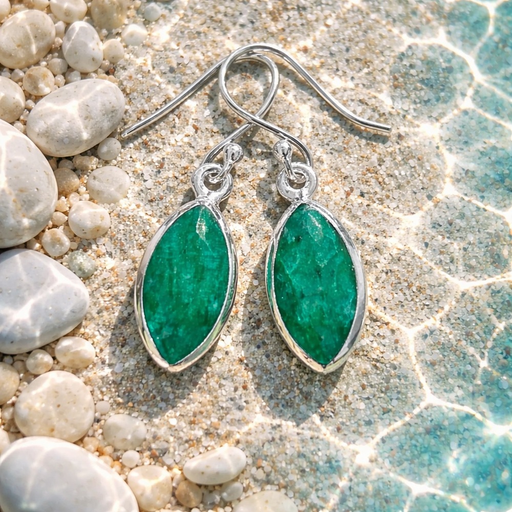 Emerald Earrings - image 1